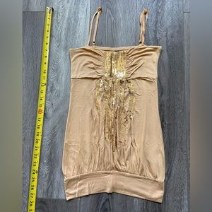 Coffee Colored Camisole Top